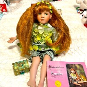 Emerald Isle Collectible Porcelain Doll